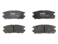 PLACUTE FRANA Spate ISUZU TROOPER II (UB) TRW MOTO GDB1187 1991 1992 1993 1994 1995 1996 1997 1998