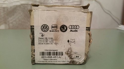 Placute frana spate OEM VW Passat B5