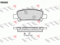 Placute frana SUBARU FORESTER SF FTE BL1855A2