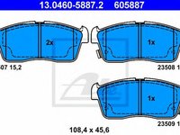 Placute frana SUBARU JUSTY IV ATE 13046058872