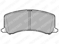 Placute frana SUZUKI BALENO combi (EG) (1996 - 2002) DELPHI LP1014