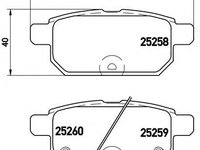 Placute frana SUZUKI SX4 S-Cross (2013 - 2016) BREMBO P 79 029