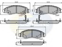 Placute frana SUZUKI WAGON R+ (MM) (2000 - 2016) COMLINE CBP31297