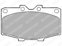 Placute frana TOYOTA 4 RUNNER (RN5_, LN5_, VZN6_, RN7_, RN6_) (1984 - 1989) DELPHI LP448