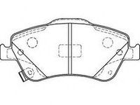 Placute frana TOYOTA AURIS (NRE15_, ZZE15_, ADE15_, ZRE15_, NDE15_) (2006 - 2012) JURID 572524JC