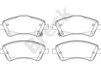 Placute frana TOYOTA AVENSIS combi (ZRT27, ADT27) (2009 - 2016) Break 24204 00 701 00