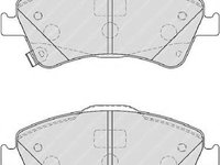 Placute frana TOYOTA AVENSIS combi (ZRT27, ADT27) (2009 - 2016) FERODO FDB4047