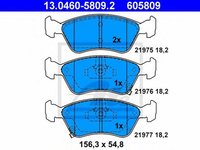 Placute frana TOYOTA AVENSIS T22 ATE 13046058092