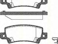 Placute frana TOYOTA COROLLA CDE12 ZZE12 NDE12 ZDE12 TRISCAN 811013031