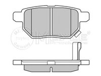 Placute frana TOYOTA IQ KPJ1 NGJ1 KGJ1 NUJ1 MEYLE 0252461015W