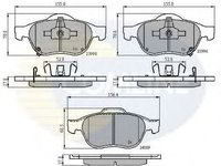 Placute frana TOYOTA VERSO SPORTVAN (_CLM2_, _ACM2_) (2001 - 2009) COMLINE CBP31249