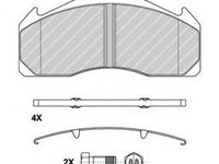 Placute frana VOLVO FH 12 (1993 - 2016) FERODO FCV1388B