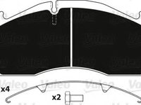 Placute frana VOLVO FH 12 (1993 - 2016) VALEO 882221