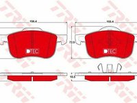 Placute frana VOLVO S60 I TRW GDB1388DTE