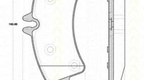 Placute frana VW CRAFTER 30-50 caroserie 2E T