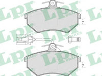 Placute frana VW GOLF 3 (1H1) (1991 - 1998) LPR 05P495