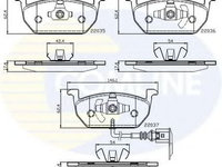 Placute frana VW GOLF 7 (5G1, BE1) (2012 - 2016) COMLINE CBP12224