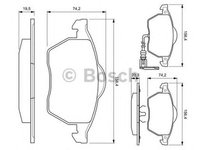 Placute frana VW GOLF IV 1J1 BOSCH 0986494018