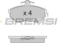 Placute frana VW GOLF IV 1J1 BREMSI BP2532