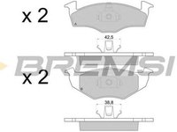 Placute frana VW GOLF IV 1J1 BREMSI BP2672