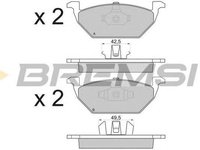 Placute frana VW GOLF IV 1J1 BREMSI BP2835