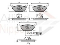 Placute frana VW GOLF IV 1J1 COMLINE ADB1851