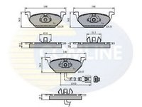 Placute frana VW GOLF IV Variant 1J5 COMLINE CBP1851