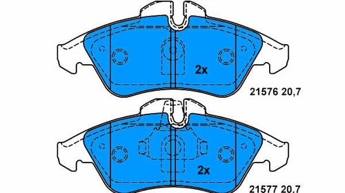 Placute frana VW LT , Mercedes Sprinter (903)