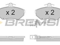 Placute frana VW LUPO 6X1 6E1 BREMSI BP2935