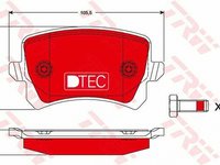 Placute frana VW PASSAT CC 357 TRW GDB1763DTE