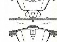 Placute frana VW SHARAN 7M8 7M9 7M6 TRISCAN 811010525