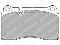 Placute frana VW TOUAREG 7P5 DELPHI LP2012