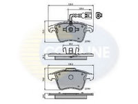 Placute frana VW TRANSPORTER / CARAVELLE Mk V bus (7HB, 7HJ, 7EB, 7EJ, 7EF, 7 (2003 - 2016) COMLINE CBP11311