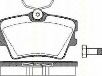 Placute frana VW TRANSPORTER IV bus 70XB 70XC 7DB 7DW 7DK TRISCAN 811029014