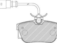 Placute frana VW TRANSPORTER IV bus 70XB 70XC 7DB 7DW 7DK FERODO FDB1482