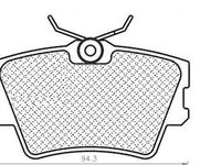 Placute frana VW TRANSPORTER IV caroserie 70XA MAGNETI MARELLI 430216170418