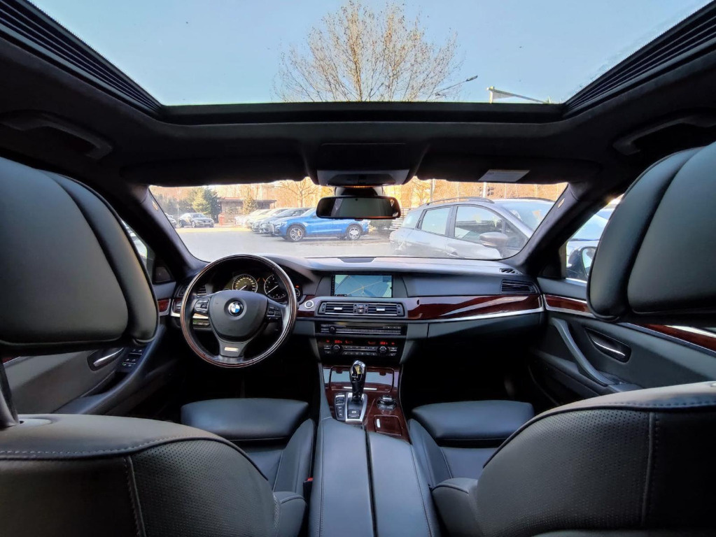 Plafon Interior BMW Seria 5 F10 Alcantara Negru Complet cu Trapa