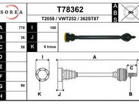 Planetara AUDI A1 Sportback (8XA, 8XF, 8XK) (2011 - 2016) EAI T78362 piesa NOUA