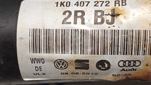 Planetara Dreapta Fata Volkswagen Passat B7 2.0 TDI 2010 - 2015 Cod 1K0407272RB [M3877]