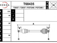 Planetara FORD MONDEO IV (BA7) (2007 - 2016) EAI T68435 piesa NOUA