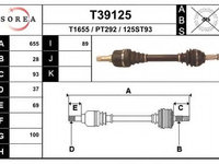 Planetara PEUGEOT 407 (6D) (2004 - 2016) EAI T39125 piesa NOUA