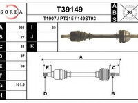 Planetara PEUGEOT 807 (E) (2002 - 2016) EAI T39149 piesa NOUA