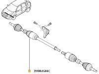 PLANETARA RENAULT KOLEOS, NISSAN X-TRAIL