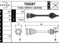 Planetara SKODA FABIA I (6Y2) (1999 - 2008) EAI T68287 piesa NOUA