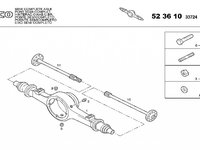 Planetara spate Iveco Eurocargo (poz.10) IVECO OE 42545860