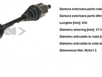 Planetara stanga fata pentru Freelander 2000-2006 TDB104990