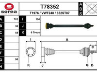 Planetara T78352 EAI pentru Seat Ibiza Vw Polo Audi A1 Skoda Rapid