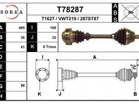 Planetara VW EOS (1F7, 1F8) (2006 - 2016) EAI T78287 piesa NOUA