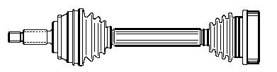 Planetara VW GOLF Mk II (19E, 1G1), VW JETTA Mk II (19E, 1G2, 165) - FARCOM 121955