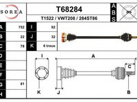 Planetara VW LUPO (6X1, 6E1) (1998 - 2005) EAI T68284 piesa NOUA